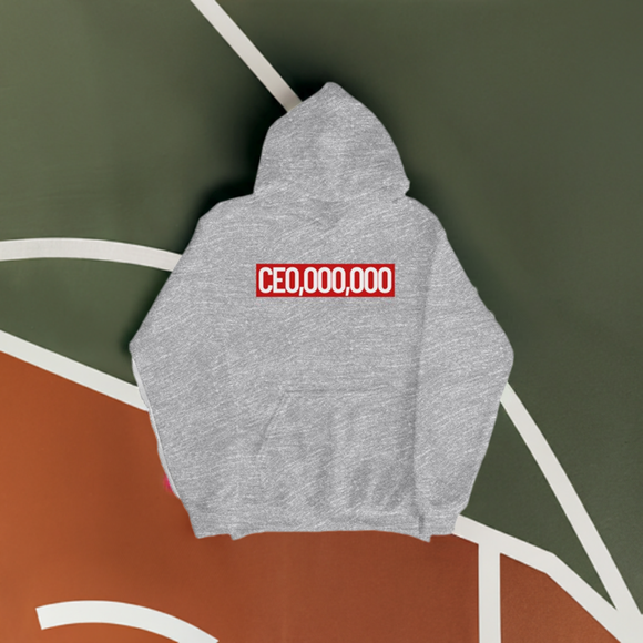 CEO,OOO,OOO Drip Edition Red Hoodie
