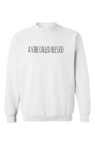 A Vibe Called Blessed Sweatshirt Black