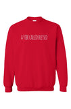 A Vibe Called Blessed Sweatshirt Red