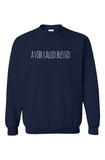 A Vibe Called Blessed Sweatshirt Navy