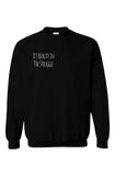 Beauty In The Struggle Sweatshirt Black