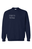 Beauty In The Struggle Sweatshirt Navy