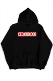 CEO Drip Red Hoodie Black