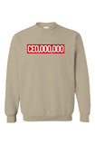 CEO,OOO,OOO Sweatshirt Drip Edition Red - Sand