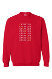 Ca$hflow Sweatshirt Red